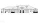 Exterior elevation of a single-story home with a traditional design at 0 E Weston Ln, San Tan Valley, AZ 85140