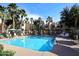 Inviting community pool with spa and lounge chairs at 11333 N 92Nd St # 2094, Scottsdale, AZ 85260