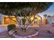 Mature tree and pathway to entry at 22728 N Arrellaga Dr, Sun City West, AZ 85375
