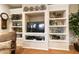 Built-in shelving unit with ample storage space at 24918 S Golfview Dr, Sun Lakes, AZ 85248