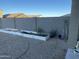 Backyard with raised garden beds and gravel at 35262 W San Ildefanso Ave, Maricopa, AZ 85138
