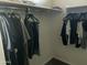 Spacious closet with double hanging rods at 35262 W San Ildefanso Ave, Maricopa, AZ 85138