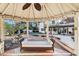 Gazebo overlooks the pool and main house at 4826 E Blanche Dr, Scottsdale, AZ 85254