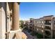 Community view from balcony, buildings and landscaping at 5450 E Deer Valley Dr # 4201, Phoenix, AZ 85054
