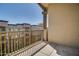 Balcony overlooking community with metal railing at 5450 E Deer Valley Dr # 4201, Phoenix, AZ 85054