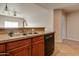 Modern kitchen with granite countertops and stainless steel appliances at 5450 E Deer Valley Dr # 4201, Phoenix, AZ 85054