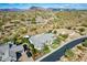 Home with landscaped yard and mountain backdrop at 6218 E Forest Pleasant Pl, Cave Creek, AZ 85331