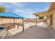Backyard oasis with pool, patio, and gazebo at 6249 S Parkside Dr, Tempe, AZ 85283