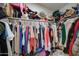 Well-organized closet with ample hanging and shelving space at 6722 W Taylor St # 294, Phoenix, AZ 85043