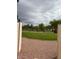 Scenic view of golf course, as seen from courtyard, with trees and lush grass at 7800 E Lincoln Dr # 2047, Scottsdale, AZ 85250