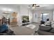 Open living area with kitchen and dining area views at 8500 E Southern Ave # 538, Mesa, AZ 85209