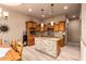 Spacious kitchen with granite countertops and wood cabinets at 10283 E Fortuna Ave, Gold Canyon, AZ 85118