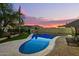 Stunning pool and patio area, perfect for entertaining at 10283 E Fortuna Ave, Gold Canyon, AZ 85118