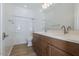 Bathroom with double vanity and bathtub at 1364 E Nolan Pl, Chandler, AZ 85249