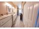 Elegant bathroom with double vanity and a large shower at 15021 N 19Th Way, Phoenix, AZ 85022