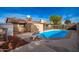 Relaxing pool area with diving board and patio at 1511 W El Monte Pl, Chandler, AZ 85224