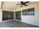 Covered patio with access to the interior at 1527 W Rosemonte Dr, Phoenix, AZ 85027