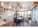 Bright dining area with bay window and wood flooring at 17200 W Bell Rd # 1165, Surprise, AZ 85374