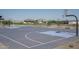 Full-size outdoor basketball court at 17755 W Elm St, Goodyear, AZ 85395