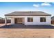 Single story house with covered patio and desert landscaping at 18104 W Silverwood Dr, Goodyear, AZ 85338