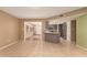 Open dining area, tile floor, kitchen access at 1833 W Citrus Way, Phoenix, AZ 85015