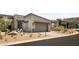 Modern home with a two-car garage and landscaped front yard at 23491 N 125Th Pl, Scottsdale, AZ 85255