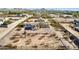 Aerial view showing house, detached garage, and expansive lot at 27511 N 33Rd Ave, Phoenix, AZ 85083