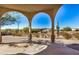 Covered patio offering scenic views of the desert landscape at 27511 N 33Rd Ave, Phoenix, AZ 85083