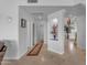 Clean hallway with tile floors and decorative niche at 3180 S Greythorne Way, Chandler, AZ 85248