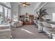 Living room features a large window and comfortable seating at 3180 S Greythorne Way, Chandler, AZ 85248