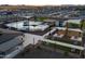 Aerial view of community amenities including pool and playground at 3403 E Audrey Dr, San Tan Valley, AZ 85143