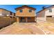 Property boasts a large backyard with a circular patio at 3745 W Carol Ann Way, Phoenix, AZ 85053