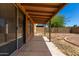 Covered patio provides outdoor space for relaxation at 3745 W Carol Ann Way, Phoenix, AZ 85053