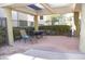 Community patio with shaded seating area at 4201 N 20Th St # 205, Phoenix, AZ 85016