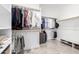 Large walk-in closet with ample shelving and hanging space at 4415 N Sidney St, Buckeye, AZ 85396