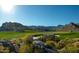 Stunning golf course view with mountain backdrop at 4415 N Sidney St, Buckeye, AZ 85396