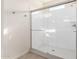 Clean shower with glass enclosure and tile flooring at 4806 S 110Th Ave, Tolleson, AZ 85353