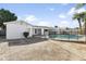 Clean lines and a refreshing pool enhance this home's backyard at 6732 E Culver St, Scottsdale, AZ 85257