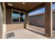 Covered patio with view of backyard at 6843 W Samantha Way, Laveen, AZ 85339