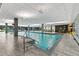 Resort-style indoor pool with ample lounge space at 7117 E Rancho Vista Dr # 4005, Scottsdale, AZ 85251