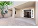 Spacious patio with brick pavers and access to interior at 9025 N 86Th Pl, Scottsdale, AZ 85258