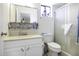 Bathroom with shower, toilet and vanity at 10178 W San Lazaro Dr, Arizona City, AZ 85123