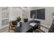 Modern home office features a sleek desk and stylish decor at 12331 E Gold Dust Ave, Scottsdale, AZ 85259