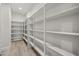 Bright walk-in pantry with ample shelving for storage at 12347 E Gold Dust Ave, Scottsdale, AZ 85259