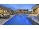 Large pool and spa with plenty of space for lounging at 12347 E Gold Dust Ave, Scottsdale, AZ 85259