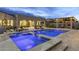 Spacious pool and spa with a beautiful outdoor setting at 12347 E Gold Dust Ave, Scottsdale, AZ 85259