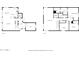 Floor plans for both floors of the house including living room, kitchen, bedrooms and bathrooms at 12474 W Redfield Rd, El Mirage, AZ 85335