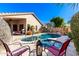 Entertain by the sparkling pool and spa at 13353 W Port Royale Ln, Surprise, AZ 85379