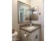 Vanity with a vessel sink and a large mirror at 1435 S Spartan St, Gilbert, AZ 85233