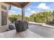 Patio area with grill and desert landscaping at 14408 W Corral Dr, Sun City West, AZ 85375